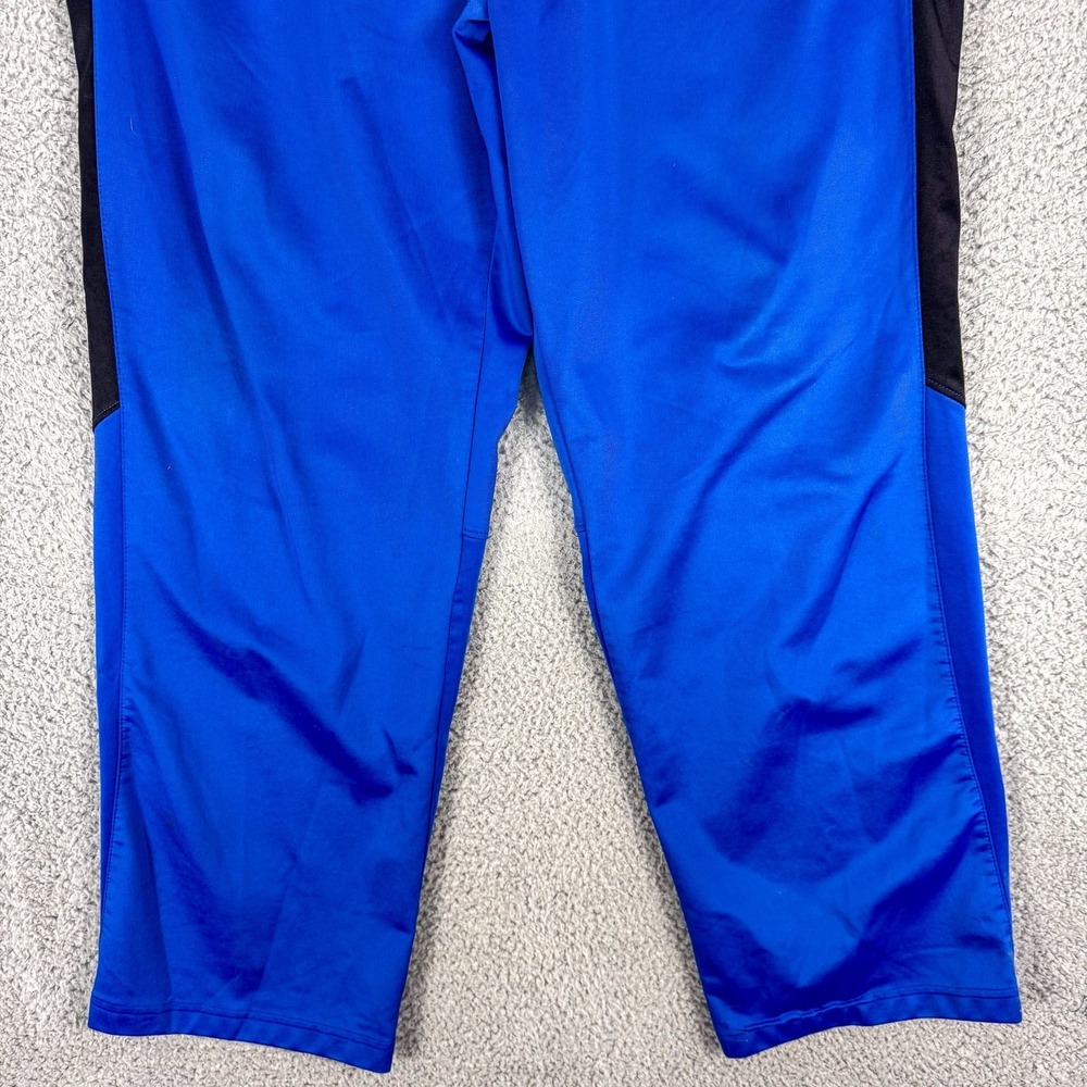 Manchester United Pants Mens Large Blue Soccer Football Track Pants Polyester - Picture 2 of 16
